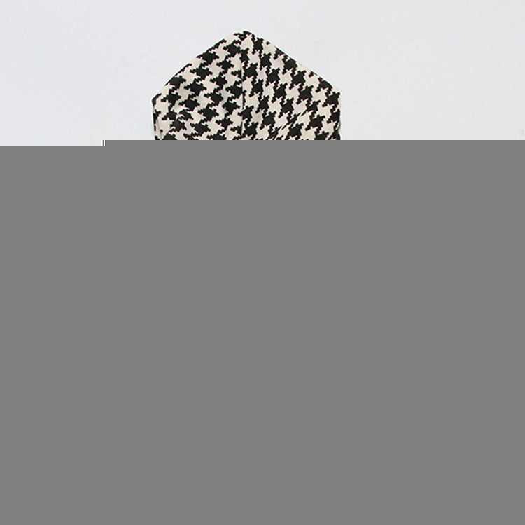 Christmas Houndstooth Dog Hoodie for Pets